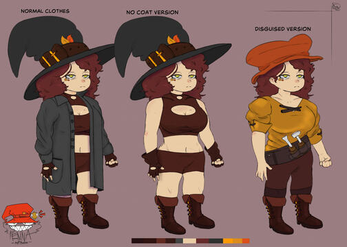 Fenna Character Design