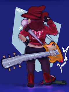 Fenna the Rockstar