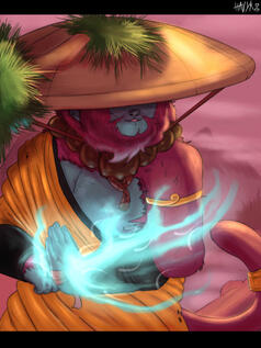 Seeva the Monk