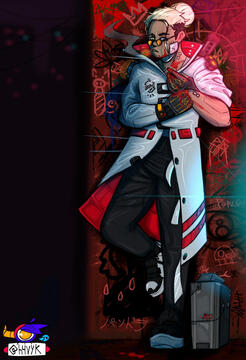 Cyberpunk Brazilian OC