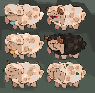 Ovelhas que eu não usei
