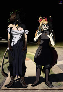 dori & amber comm