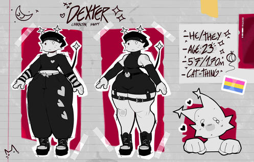 dexter ref sheet